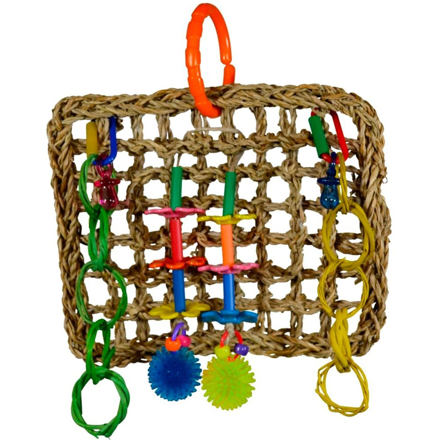 Super Bird Creations Mini Activity Wall Bird Toy, Medium 4 Super Bird Creations Mini Activity Wall Bird Toy, Medium - Image 2