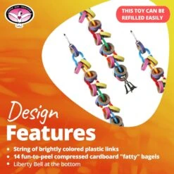 Super Bird Creations Hoopla Bird Toy, Medium/Large 17 Super Bird Creations Hoopla Bird Toy, Medium/Large -Sunny Decor Shop 147021 PT8. AC SS1800 V1662689539