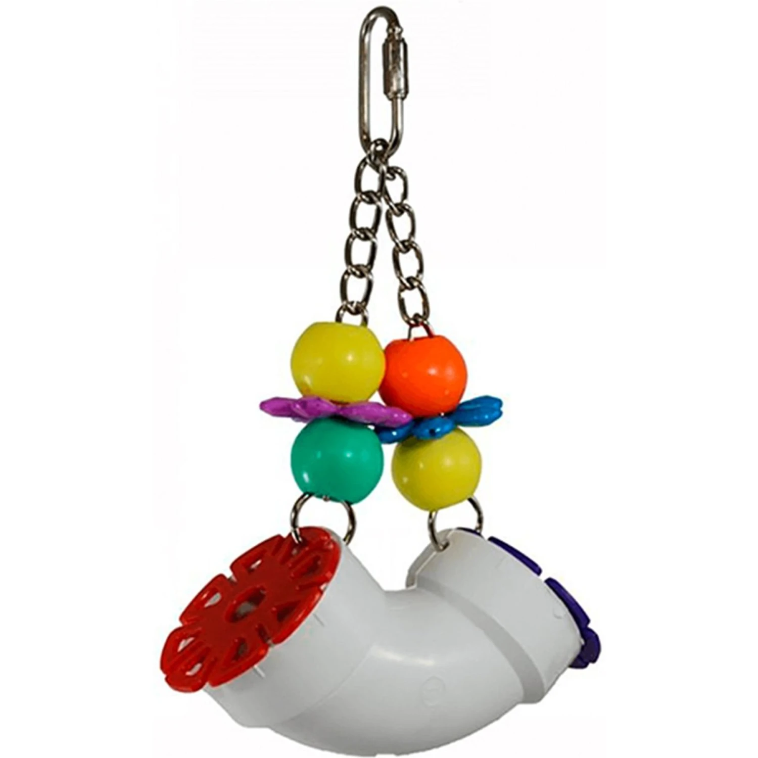 Super Bird Creations PVC Forager Bird Toy, Medium/Large 4 Super Bird Creations PVC Forager Bird Toy, Medium/Large - Image 2