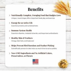 Lafeber Classic Nutri-Berries Parakeet Food -Sunny Decor Shop 149782 PT4. AC SS1800 V1620698236