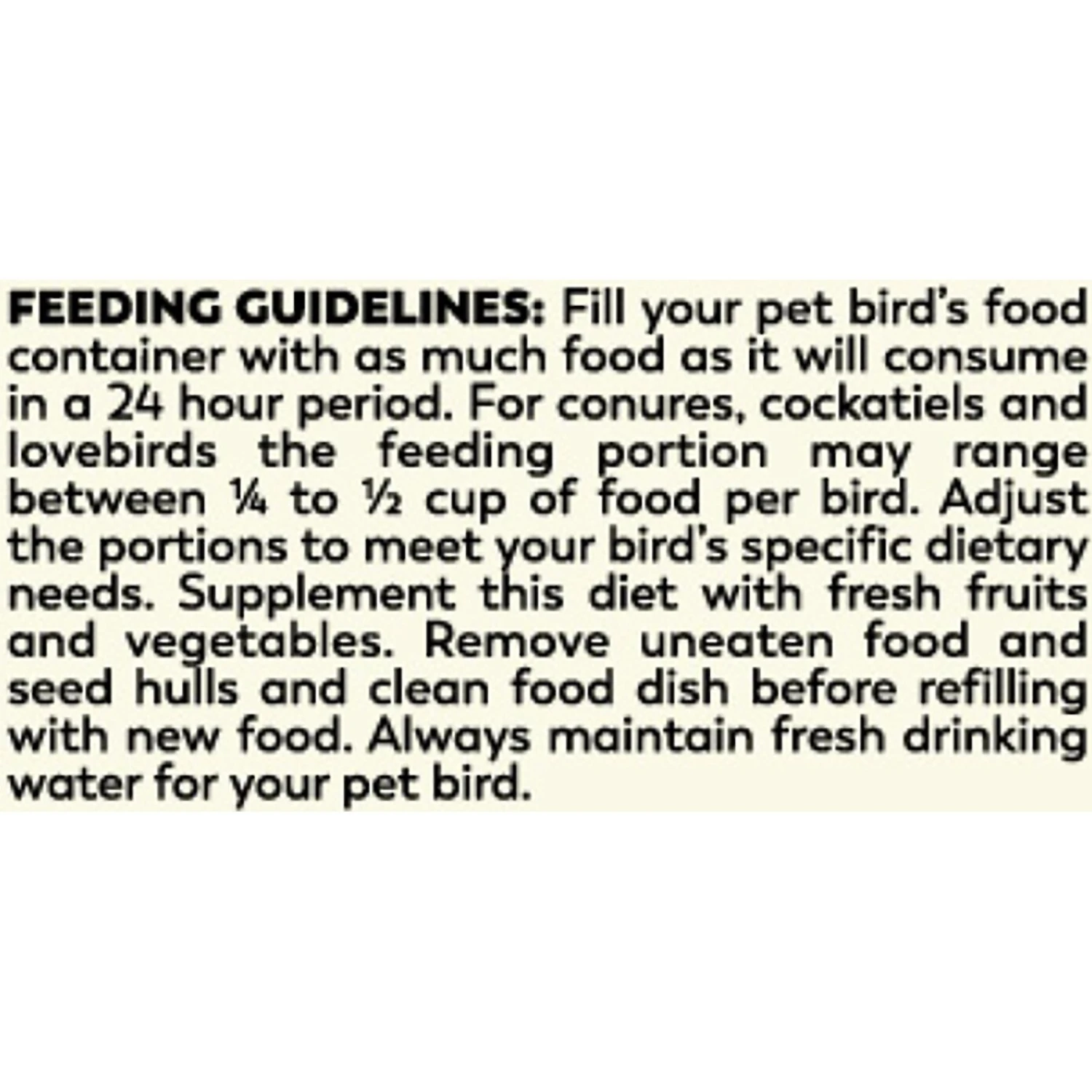 Higgins Safflower Gold Natural Mix Conure & Cockatiel Food 8 Higgins Safflower Gold Natural Mix Conure & Cockatiel Food - Image 6
