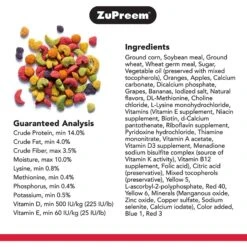 ZuPreem AvianBreeder FruitBlend With Natural Fruit Flavors Parrot & Conure Food -Sunny Decor Shop 158215 PT4. AC SS1800 V1598892390