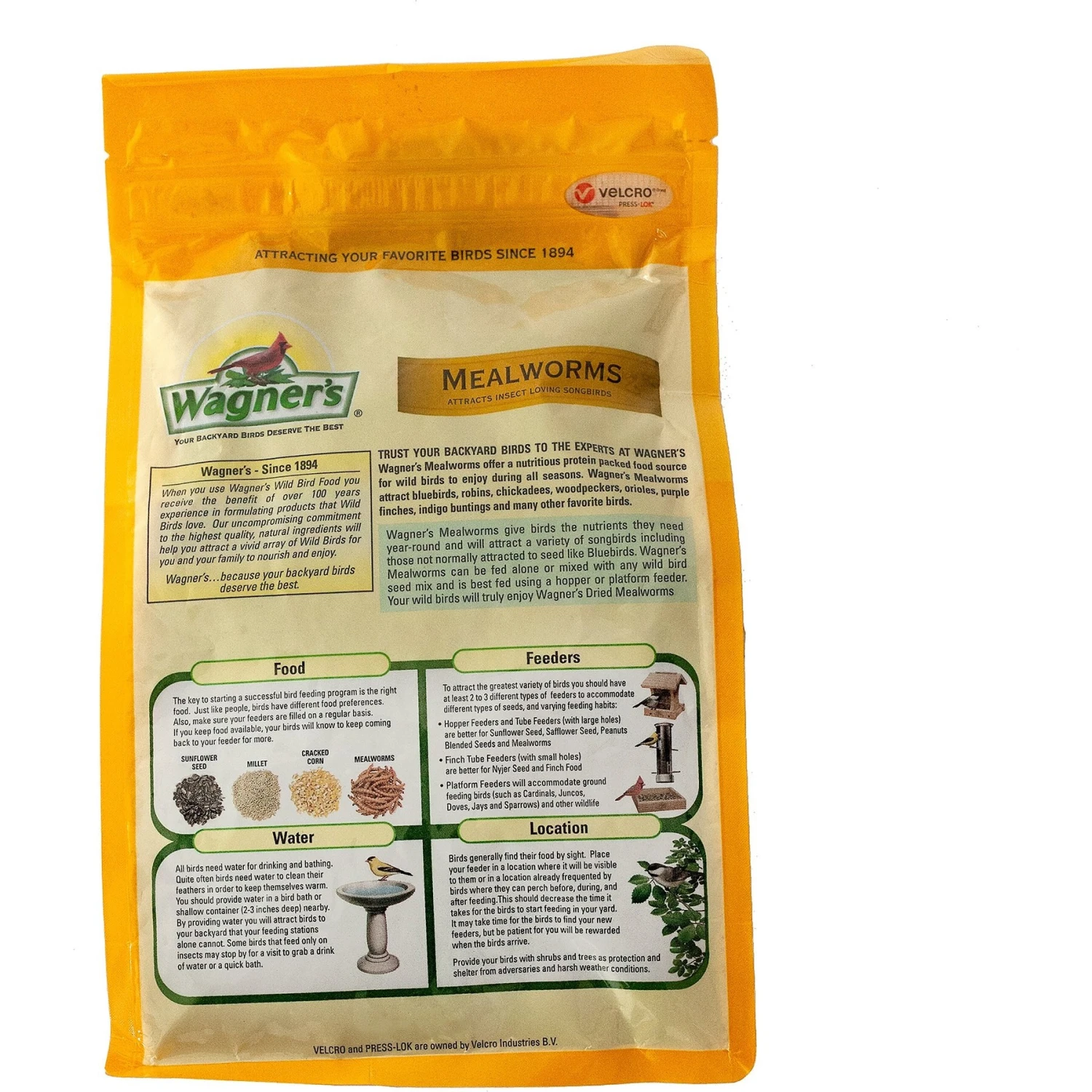 Wagner's Mealworms Wild Bird Food 4 Wagner's Mealworms Wild Bird Food - Image 2