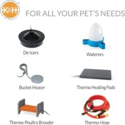 K&H Pet Products Ice Eliminator Original Birdbath Deicer 17 K&H Pet Products Ice Eliminator Original Birdbath Deicer -Sunny Decor Shop 164039 PT7. AC SS1800 V1644918392