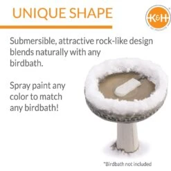 K&H Pet Products Ice Eliminator Super Birdbath Deicer 14 K&H Pet Products Ice Eliminator Super Birdbath Deicer -Sunny Decor Shop 164046 PT3. AC SS1800 V1611771984