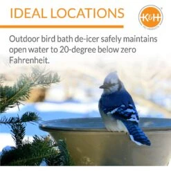 K&H Pet Products Ice Eliminator Super Birdbath Deicer 15 K&H Pet Products Ice Eliminator Super Birdbath Deicer -Sunny Decor Shop 164046 PT4. AC SS1800 V1611772929