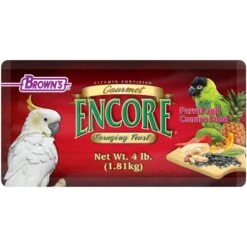 Brown's Encore Gourmet Foraging Feast Parrot & Conure Food -Sunny Decor Shop 165364 PT4. AC SS1800 V1595280662