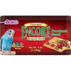 Brown's Encore Gourmet Foraging Feast Parakeet Food -Sunny Decor Shop 165368 PT4. AC SS1800 V1673648215