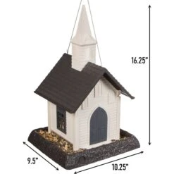 North States Village Collection Church Bird Feeder -Sunny Decor Shop 178469 PT5. AC SS1800 V1666155312