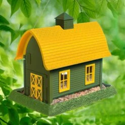North States Village Collection Green Barn Bird Feeder -Sunny Decor Shop 178471 PT1. AC SS1800 V1666186957