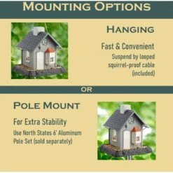 North States Village Collection Bayside Cottage Bird Feeder -Sunny Decor Shop 178475 PT3. AC SS1800 V1673378906