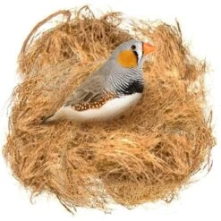 SunGrow Bird Nesting Coconut Fiber, Bedding Material For Parakeet & Finch Nest Box
