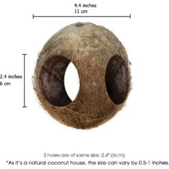 SunGrow Outdoor Coconut Hide & Bird Finch Cage & Hummingbird Bird Nest 11 SunGrow Outdoor Coconut Hide & Bird Finch Cage & Hummingbird Bird Nest -Sunny Decor Shop 179568 PT6. AC SS1800 V1647628899