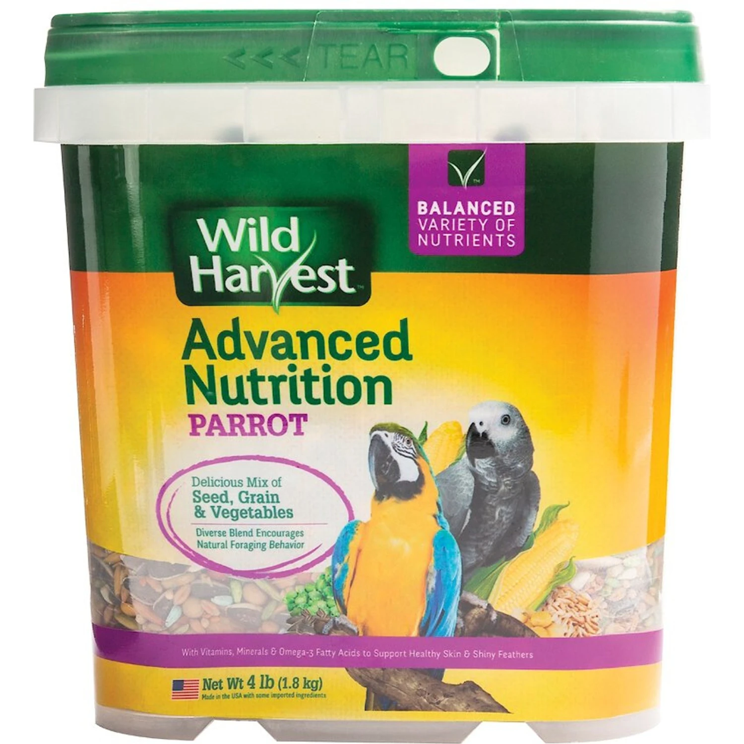 Wild Harvest Advanced Nutrition Diet Parrot Food 3 Wild Harvest Advanced Nutrition Diet Parrot Food