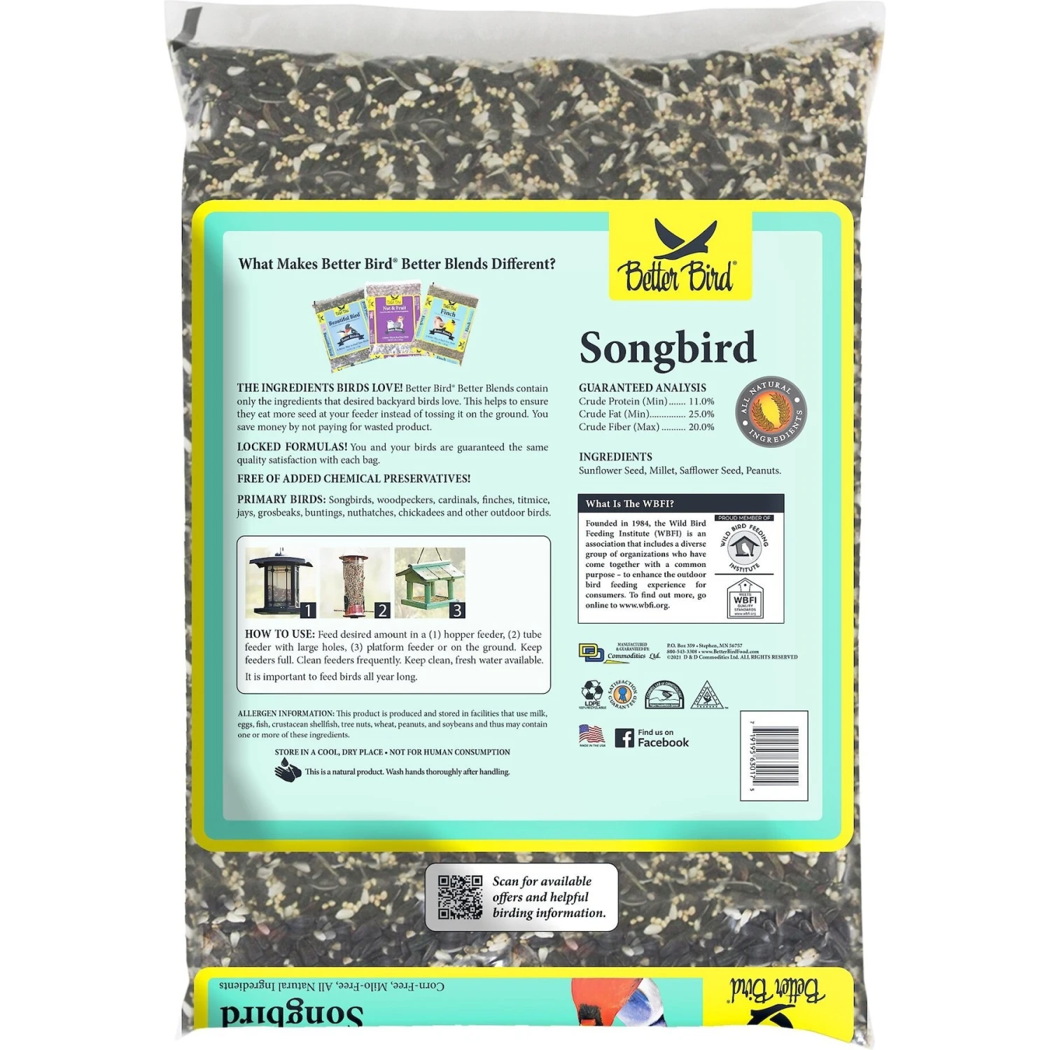 Wild Delight Better Blend Songbird Wild Bird Food 4 Wild Delight Better Blend Songbird Wild Bird Food - Image 2
