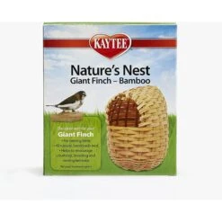 Kaytee Nature's Nest Bamboo Giant Finch Nest -Sunny Decor Shop 201198 PT2. AC SS1800 V1569262345