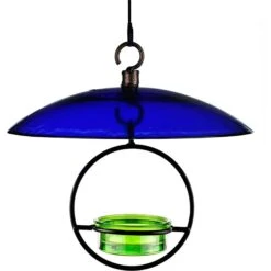 Mosaic Birds Petite Glass Baffle Bird Weather Dome, 11-in -Sunny Decor Shop 209890 PT5. AC SS1800 V1660235863