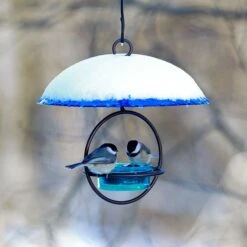 Mosaic Birds Petite Glass Baffle Bird Weather Dome, 11-in -Sunny Decor Shop 209890 PT6. AC SS1800 V1660241879