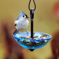 Mosaic Birds Single Hanging Poppy Bird Feeder, 4.7-oz -Sunny Decor Shop 209907 PT5. AC SS1800 V1660309757