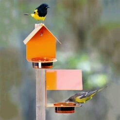 Mosaic Birds The Cottage House Bird Feeder, 3.4-oz -Sunny Decor Shop 209951 PT7. AC SS1800 V1660237364