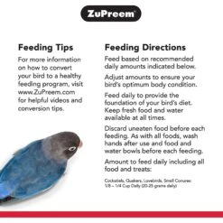 ZuPreem VeggieBlend Flavor With Natural Flavor Daily Medium Bird Food, 2-lb Bag -Sunny Decor Shop 216312 PT5. AC SS1800 V1598893862