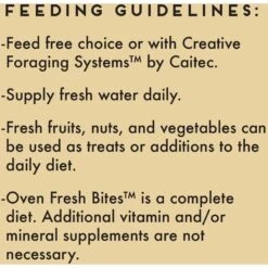 Caitec Oven Fresh Bites Classic Original Blend Parakeet Food, 14-oz Bag -Sunny Decor Shop 218386 PT6. AC SS1800 V1664920664