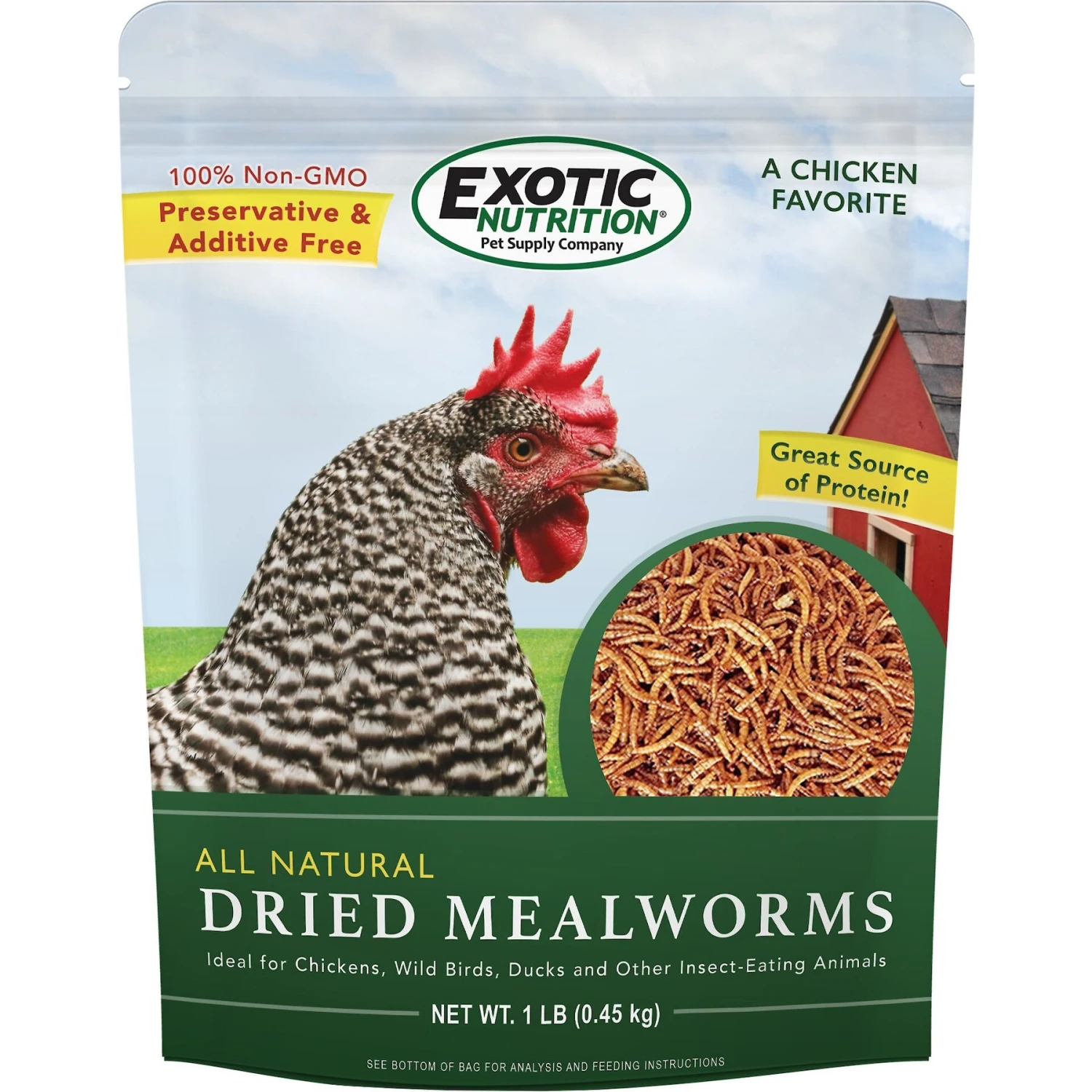 Exotic Nutrition Dried Mealworms 3 Exotic Nutrition Dried Mealworms