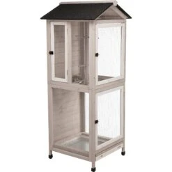 TRIXIE Natura 2-Story Aviary Bird Cage -Sunny Decor Shop 221734 pt6. AC SS1800 V1581971918