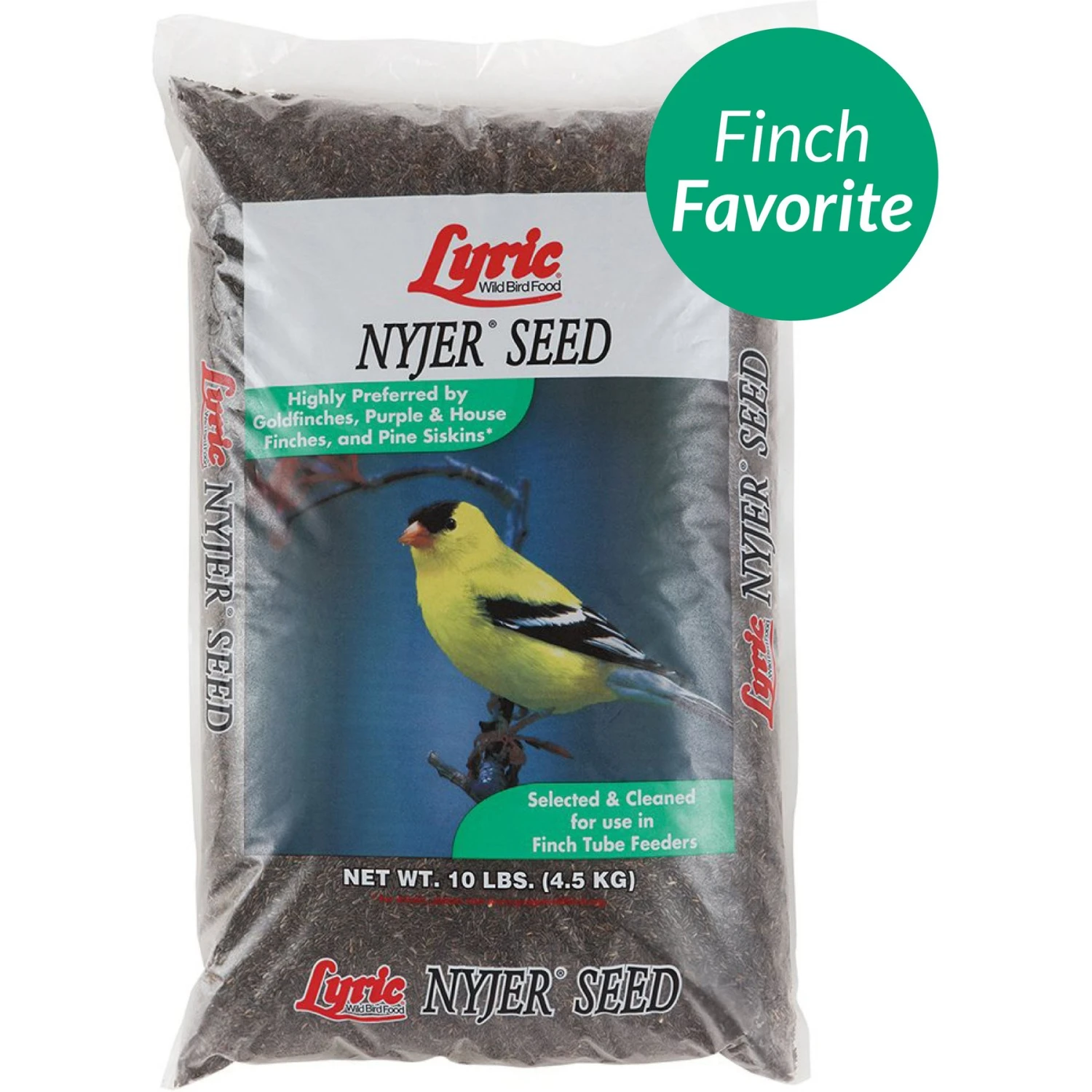 Lyric Nyjer Seed Wild Bird Food, 10-lb Bag 3 Lyric Nyjer Seed Wild Bird Food, 10-lb Bag