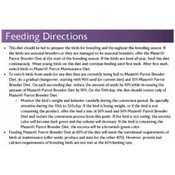 Mazuri Breeder Parrot Food 17 Mazuri Breeder Parrot Food -Sunny Decor Shop 222227 PT6. AC SS1800 V1602051681