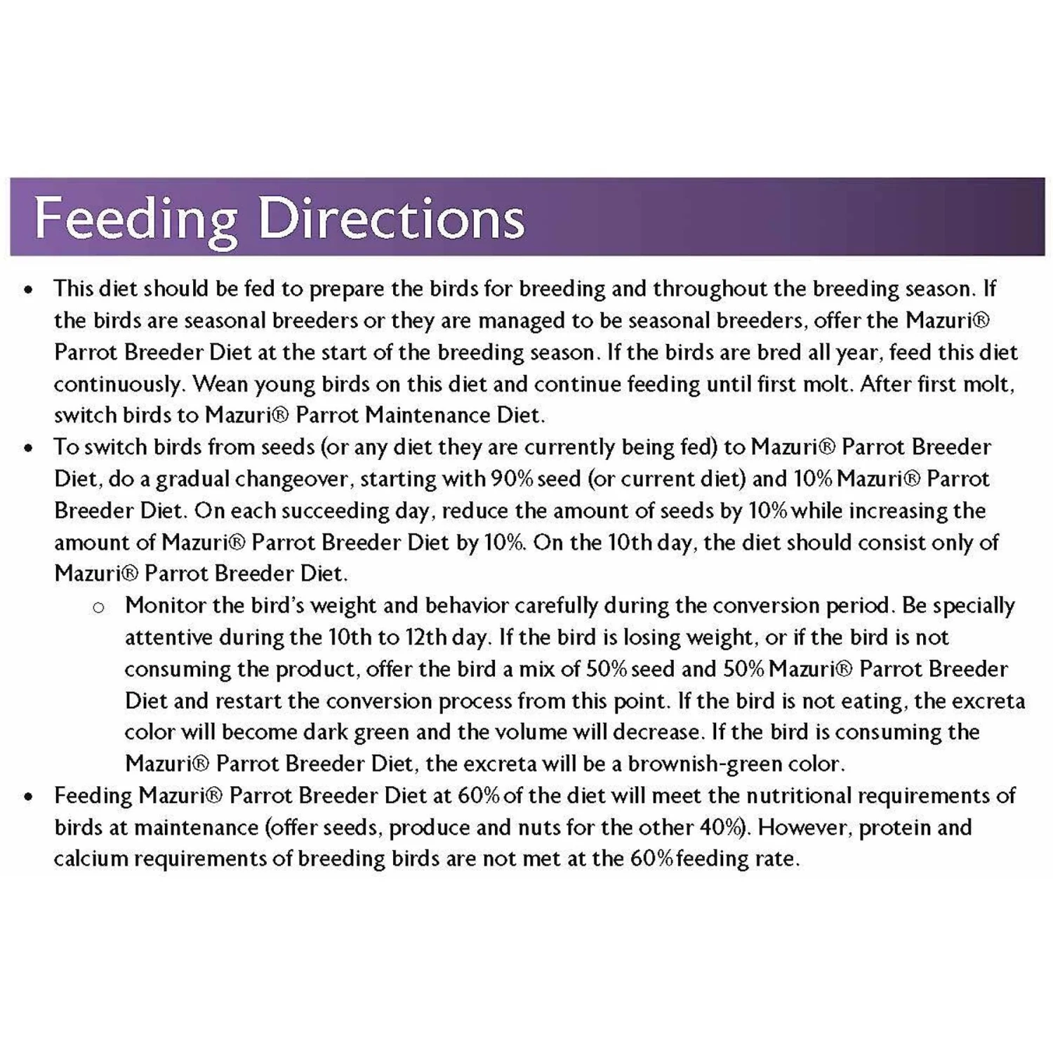 Mazuri Breeder Parrot Food 9 Mazuri Breeder Parrot Food - Image 7