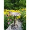 Oakland Living Handmade Metal Rose Bird Bath, Antique Bronze -Sunny Decor Shop 223147 main. AC SS1800 V1583165876