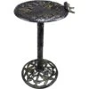 Oakland Living Handmade Gold Cast Aluminum Twin Singing Birds Bird Bath, Antique Silver -Sunny Decor Shop 223167 main. AC SS1800 V1583168597