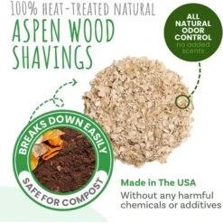 Small Pet Select Small Pet Aspen Bedding 6 Small Pet Select Small Pet Aspen Bedding -Sunny Decor Shop 224546 PT2. AC SS1800 V1612411596