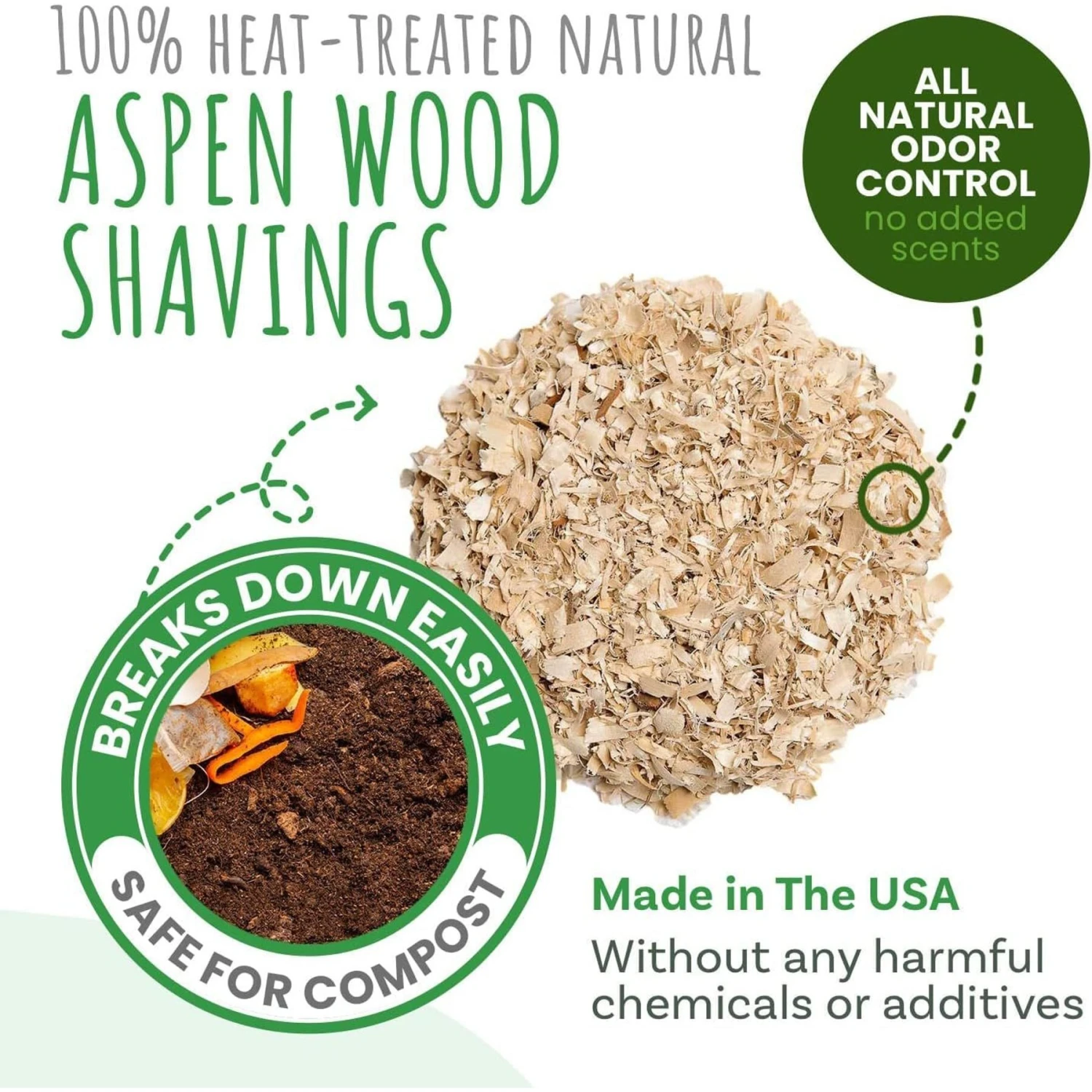 Small Pet Select Small Pet Aspen Bedding 4 Small Pet Select Small Pet Aspen Bedding - Image 2