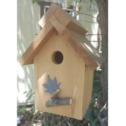 Bird Houses By Mark Peaked Roof Cedar Bird House 5 Bird Houses By Mark Peaked Roof Cedar Bird House -Sunny Decor Shop 224892 PT1. AC SS1800 V1584969124