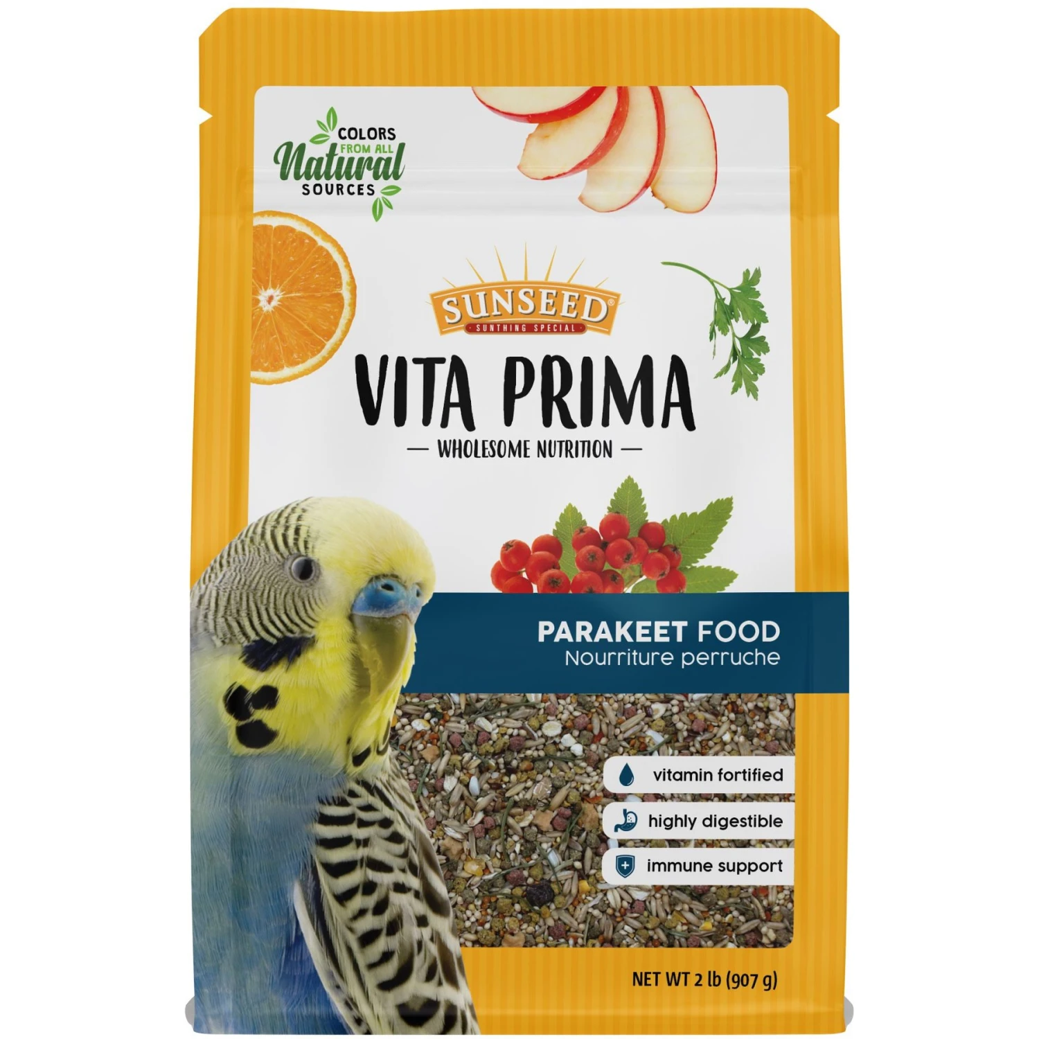Sunseed Vita Prima Parakeet Food, 2-lb Bag 3 Sunseed Vita Prima Parakeet Food, 2-lb Bag