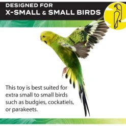 Caitec Featherland Paradise Disco Bird Toy, Small -Sunny Decor Shop 228188 PT3. AC SS1800 V1669660659