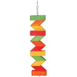 Caitec Featherland Paradise Zig Zag Chew Bird Toy, Large