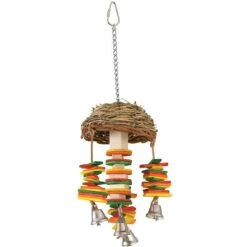 Caitec Featherland Paradise Basket Twister Bird Toy
