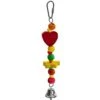 Caitec Featherland Paradise Balls & Hearts Bird Toy