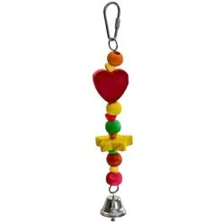 Caitec Featherland Paradise Balls & Hearts Bird Toy