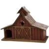 Glitzhome Extra-Large Rustic Wood Barn Bird House, 20.67-in -Sunny Decor Shop 228733 MAIN. AC SS1800 V1663018440