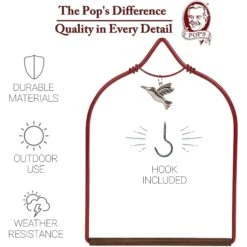 Pop's Birding Company The Original Hummingbird Swing Charmed Bird Swing -Sunny Decor Shop 233846 PT5. AC SS1800 V1633565497