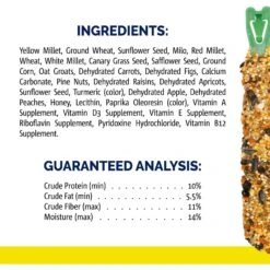 Vitakraft Crunch Sticks Apricot & Peach Cockatiel Bird Treat Toy -Sunny Decor Shop 234265 PT5. AC SS1800 V1666649499