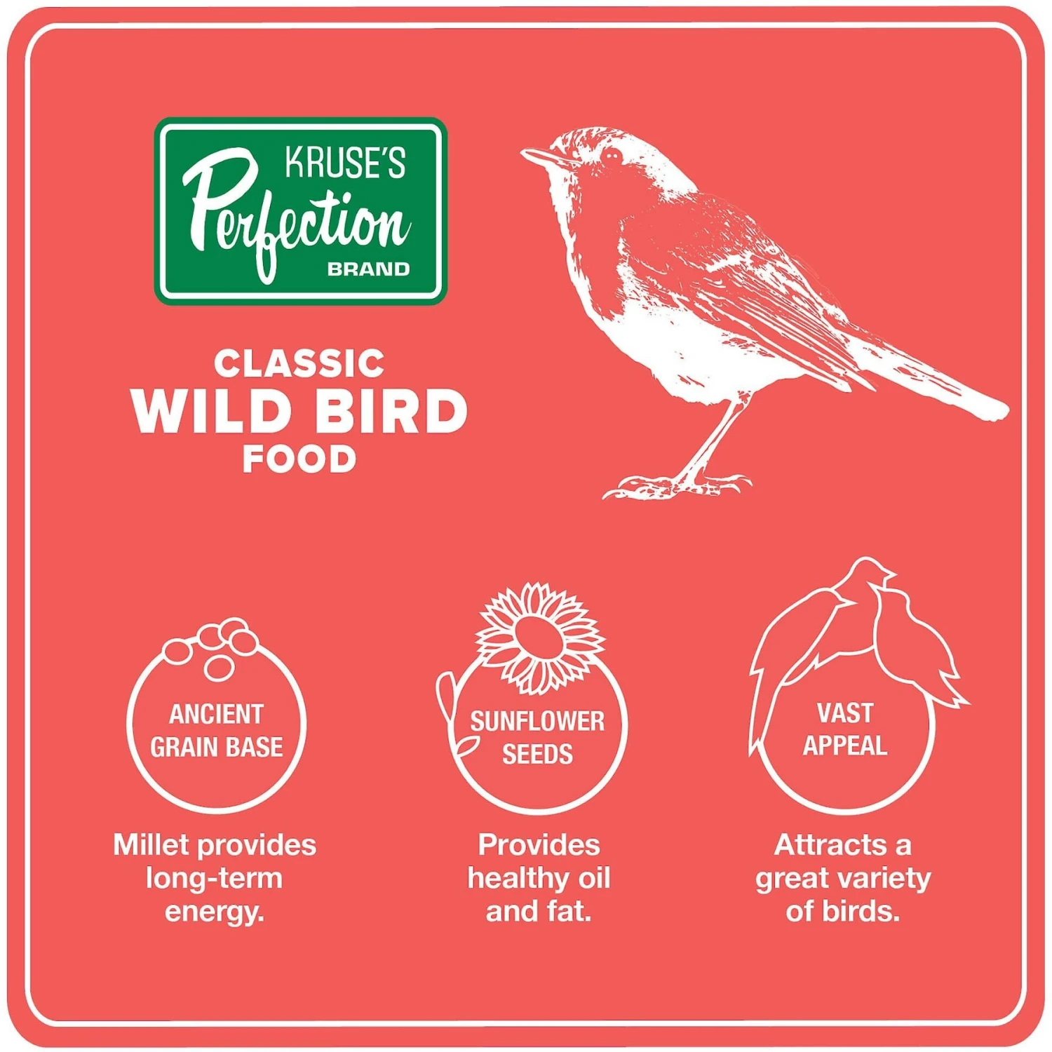 Kruse's Perfection Brand Wild Bird Food 6 Kruse's Perfection Brand Wild Bird Food - Image 4