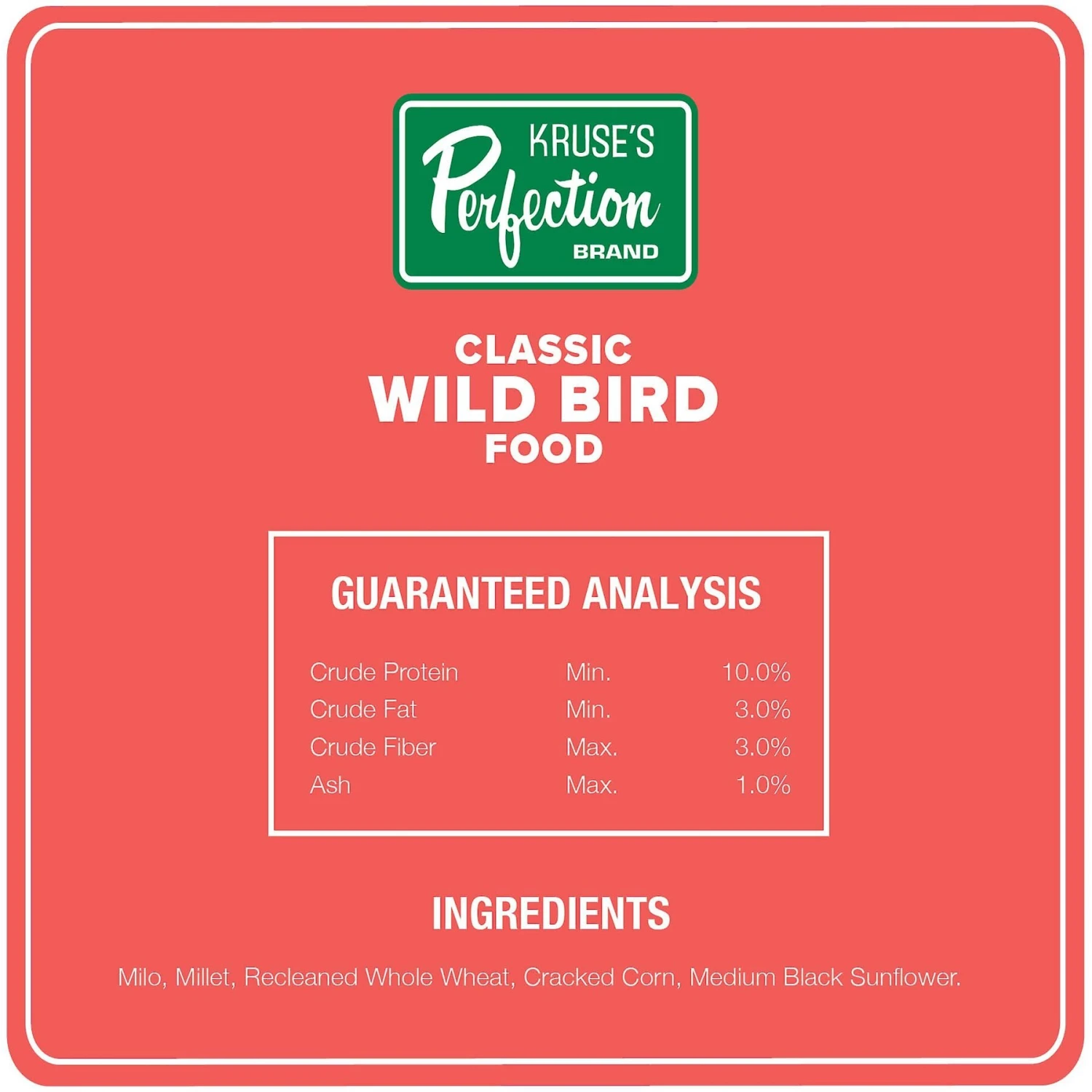 Kruse's Perfection Brand Wild Bird Food 7 Kruse's Perfection Brand Wild Bird Food - Image 5