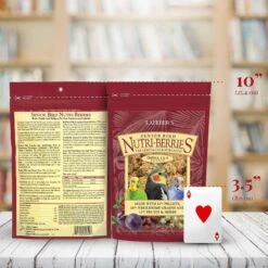 Lafeber Senior Bird Nutri-Berries Parakeet & Cockatiel Bird Food -Sunny Decor Shop 237644 PT2. AC SS1800 V1620695259