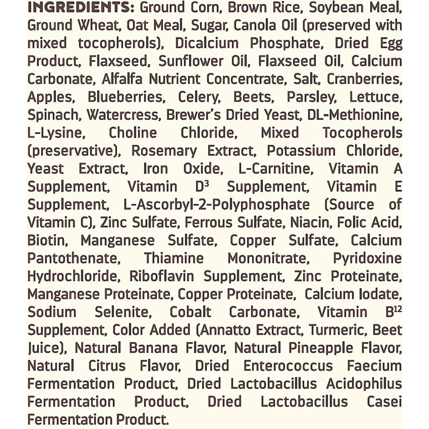 Higgins InTune Complete & Balanced Diet Canary & Finch Bird Food 7 Higgins InTune Complete & Balanced Diet Canary & Finch Bird Food - Image 5