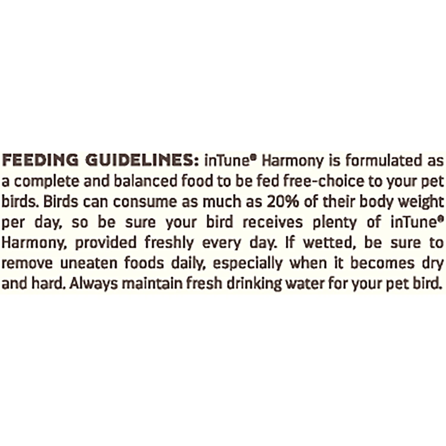 Higgins InTune Harmony Conure & Cockatiel Bird Food 10 Higgins InTune Harmony Conure & Cockatiel Bird Food - Image 8